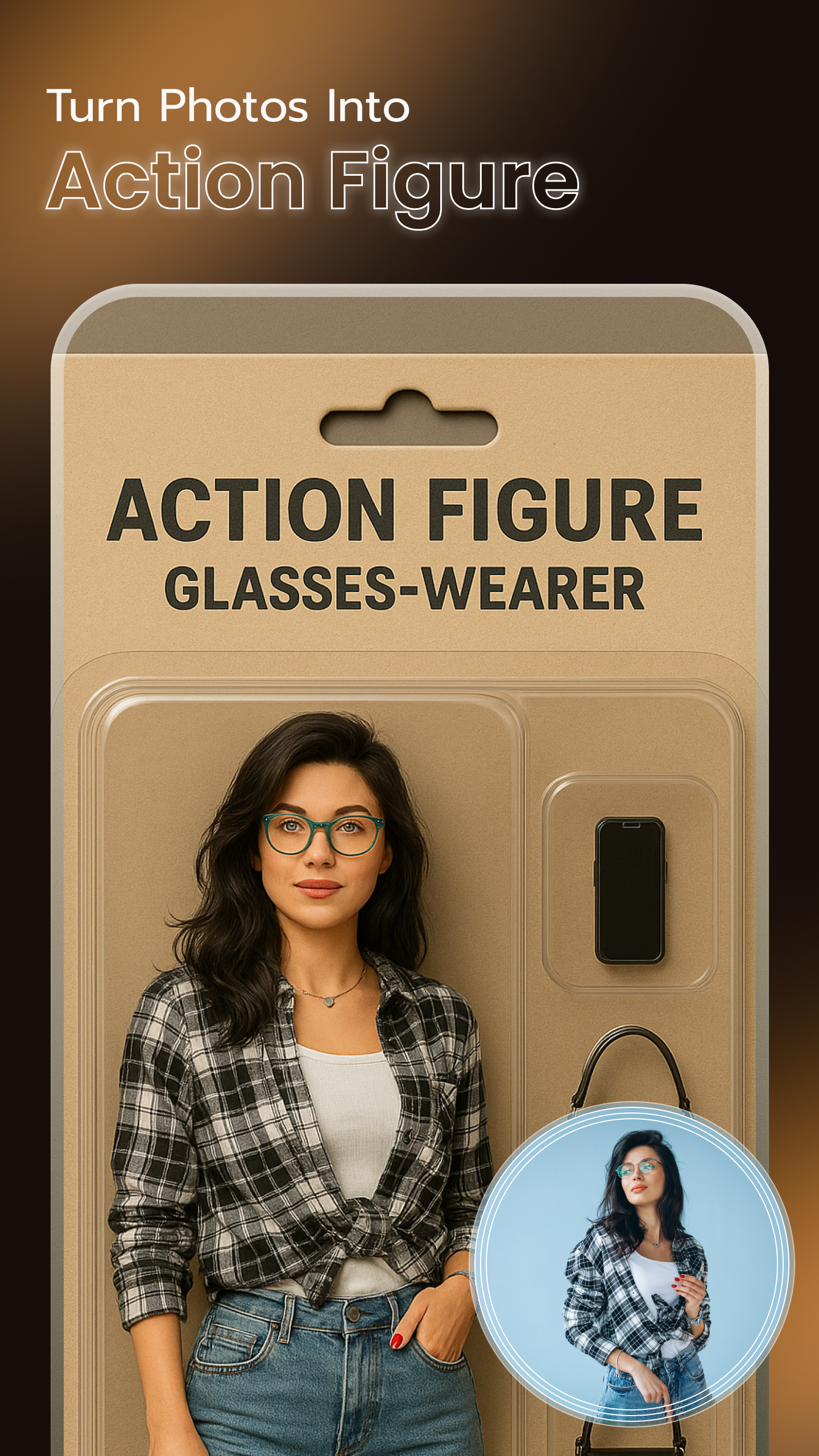 Action Figure AI art sample